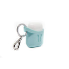 PodPocket – Étui Scoop pour AirPods, bleu aqua-CHARGE SANS FIL : Capable de recharger les AirPods sans fil tout en gardant l'étui sous tension