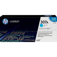 HP 307A (CE741A) Cyan Original LaserJet Toner Cartridge-Colour: Cyan