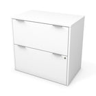 Bestar i3 Plus Lateral File, White (160630-1117)-2 drawers