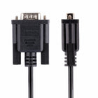 StarTech RS232 3m Serial Null Modem Cable - Black-9.8 ft Cable length