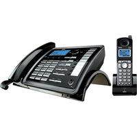 RCA TC25255RE2 2-Line 2-Handset Corded/Cordless Expandable Phone-Set includes one 2-line corded phone and 1 cordless phone and is expandable up to 10 handsets
