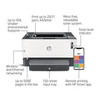 HP Neverstop 1001nw Monochrome Refillable Laser Tank Printer-21 ppm print speed