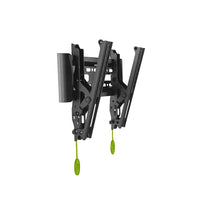 Futech TVW006 TV Wall Mounts, 9-1/2" x 12-3/4" x 2", Black-Holds most 17" - 37" flat-panel TVs