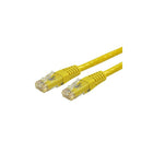 StarTech Category 6 Molded Utp Patch Cable, 6 ft., Yellow-Molded