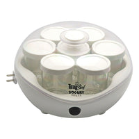 Koolatron Yogurt Maker with 7 Jars (150 ml)-Modern design, wave feature look