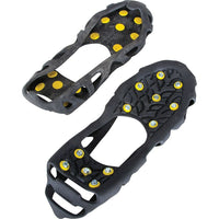 Zenith Safety Heavy-Duty Anti-Slip Ice Cleats, Steel, Stud Traction, X-Large - 6 Pack-Size X-Large