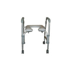 Drive Medical Lightweight Portable Shower Chair Commode with Casters (11114KD-1)-Aluminum construction is lightweight and durable