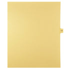 Mark Maker Legal Tabs - Letter Size - Buff - 1/15th cut - 25 tabs per package - 5 packages Pack - Number 112-Buff SingleTabs