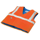 TechNiche HYPERKEWL  Evaporative Cooling Traffic Safety CSA Class II Compliant Vest, Hi-Viz Orange, S/M-Evaporative Cooling Vest, soak in water for 1-2 minutes and enjoy cooling relief and comfort