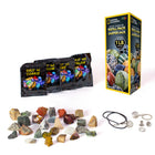 National Geographic Rock Tumbler Jasper Mix Refill-Four grades of grit: Coarse, Medium, Fine, Polish. Transform your stones from rough rocks to dazzling gemstones!