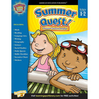 eBook: American Education Publishing 704356-EB Summer Quest, Grade 1 - 2-You will receive two emails: one confirming your entire order, and one with a "Download Software" buttonYou can download immediately or return to your email to download later