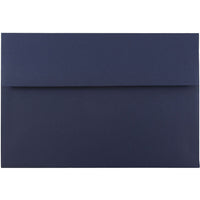 JAM Paper A8 Invitation Envelopes, 5.5 x 8.125, Navy Blue, 1000 Pack (LEBA767B)-Navy blue