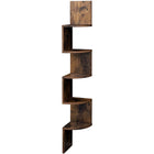 Vasagle Floating Corner Shelf - Brown-Ultra-durable