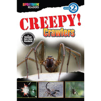 eBook: Spectrum 704333-EB Creepy! Crawlers - Grade K - 1-You will receive two emails: one confirming your entire order, and one with a "Download Software" buttonYou can download immediately or return to your email to download later