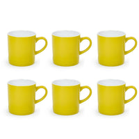 CTG Brands Tankard Mug, 12 oz, Yellow, 6 Pack-Packaging: includes 6 mugs in total, all in the same color and size