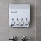 Classic Dispenser 4, White-Lid lifts up and chamber pops out for easy refilling