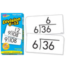 TREND enterprises, Inc. Division 0-12 Skill Drill Flash Cards, 91 cards-Clear, easy-to-read text on white background