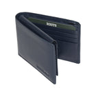 Roots Men's Slimfold Wallet with Removable ID - Navy-2 Slot pockets