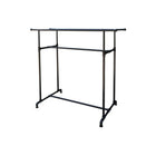 Eddie's Soho Steam Pipe H Clothing Rack - Anthracite Grey-Clothing Rack