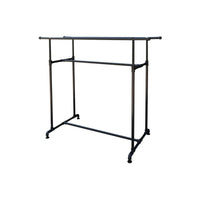 Eddie's Soho Steam Pipe H Clothing Rack - Anthracite Grey-Clothing Rack