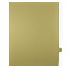 Mark Maker Legal Exhibit Index Tab Buff Single Tabs, 1/15th Cut, Letter Size, No Holes, Number 72, 25 Pack-Buff Single Tabs, 1/15th Cut