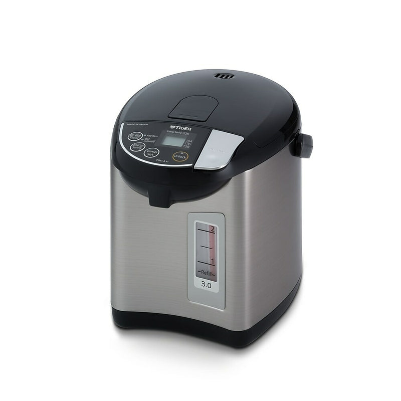 Tiger Stainless Steel Water Boiler, 3L, Black