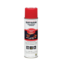 Rust-O-Leum Solvent Based Inverted Marking Paint - 17 oz. - Safety Red (KQ217)-Colour: Safety Red