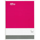 #Hilroy Quad Coil Notebook, 80 Sheets, 8" x 10-1/2", Assorted (13038)-Recommended for primary, middle or high school students