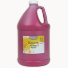 Little Masters Non-Toxic 128 oz. Tempera Paint, Magenta (204725)-Fine quality, black tempera paint for young artists