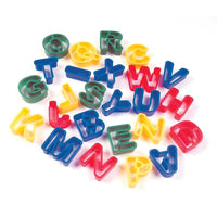 Chenille Kraft Assorted Dough Cutters 1.56", 78 Pack-Letter cutters to make alphabets