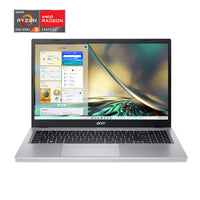 Acer Aspire 3 - 15.6" FHD Laptop - AMD Ryzen 3 7320U - 256 GB SSD - 8 GB RAM - Windows 11S - A315-24P-R9VB-Processor: AMD Ryzen R3 7320U