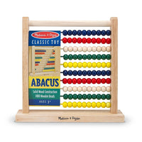 Melissa & Doug Classic Wooden Abacus Toy, Grades Prek - 4-Age group and grade: Ages 3+ years and grades PreK - 4th