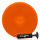 Bouncyband Little Wiggle Seat Sensory Cushion, Orange-Flexible child size nubs on one side and small bumps on the other give a choice for just the right amount of tactile stimulation