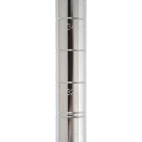Chromate Wire Shelving, Posts, RL333, 6 Pack-Wt. lbs. - 8.8