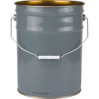 SCN Industrial Lined Pail, Steel, 20 L - 6 Pack-Qty/Pk - 6