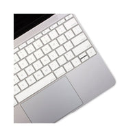 JCPal VerSkin White Keyboard Protector for MacBook 12 / 2016 New MacBook Pro 13” without Touch Bar-White