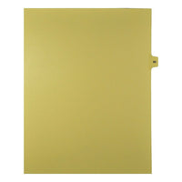 Mark Maker Legal Exhibit Index Tab Buff Single Tabs, 1/15th Cut, Letter Size, No Holes, Number 80, 25 Pack-Buff Single Tabs, 1/15th Cut
