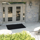 Mat Tech Mat-A-Dor Entrance Mat - 36" x 72" - Black-Scraper Entrance mat