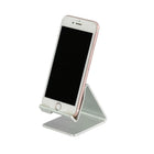 Futech Cell Phone Stand 2-1/2"W x 2-3/4"H - Metallic Silver - 10 Pack-Universal tablet stand