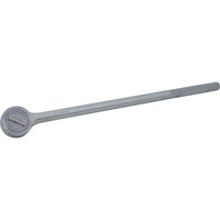Gray Tools 1" Drive 45 Tooth Reversible Ratchet, Satin Chrome Finish, 24" Long-Drive Size: 1"