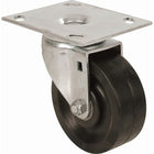 Algood Heavy-Duty Caster, Rigid, 4" (101.6 Mm), Phenolic, 600 Lbs. (272 Kg.) - 3 Pack-Bolt Hole Size 3/8" (9.52 mm)