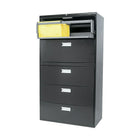 Lateral File Cabinet Accessory, Front-to-Back Bars (Compatible with Staples and Global File Cabinets Only), 2 Pack-Use with both lateral and vertical files