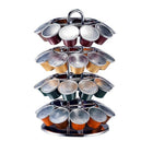 oneBREW Nespresso Carousel (68323)-Large Capacity: Holds 40 Nespresso OriginalLine capsules