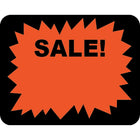 Wamaco Sale Sticker - 1 3/6" x 1.5" - 2000 Pack-Adhesive paper