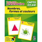 Caractere Nombres, formes et couleurs - French - Grade Preschool-The format of this workbook not only enables the child to target the essential lessons learned in class in order to review them at home but it also motivates him or her to study with an adult in a playful manner.