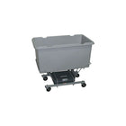 Techstar Plastics Scale Carts, 5 Cu. ft. (300SC GREY)-Volume Capacity: 5 cu. Ft.