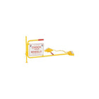 Vestil Single Rail Chock With Flag Rail Combo (SRC/FRC)-No. of Chocks: 1