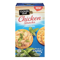 Clover Leaf Chicken Snacks Original - 99g-This Snack contains a can of delicious chicken salad, 6 crackers and a spoon