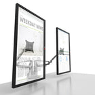 Kanto DMS2000S Gas Shock Dual-Monitor Arm Desktop Mount for 17-inch to 32-inch Displays, Silver-Fits most flat panel computer monitors from 17" to 32"