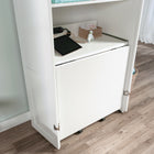 Sauder Select Craft Armoire - 61.57" H - Soft White (430446)-61.575 H x 35.118 W x 21.811 D in